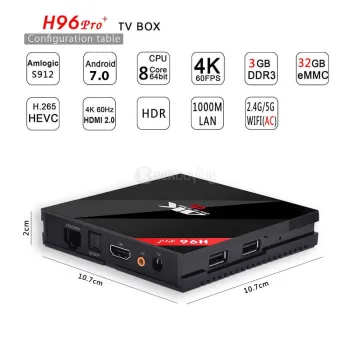 Android BOX H96 Pro Plus