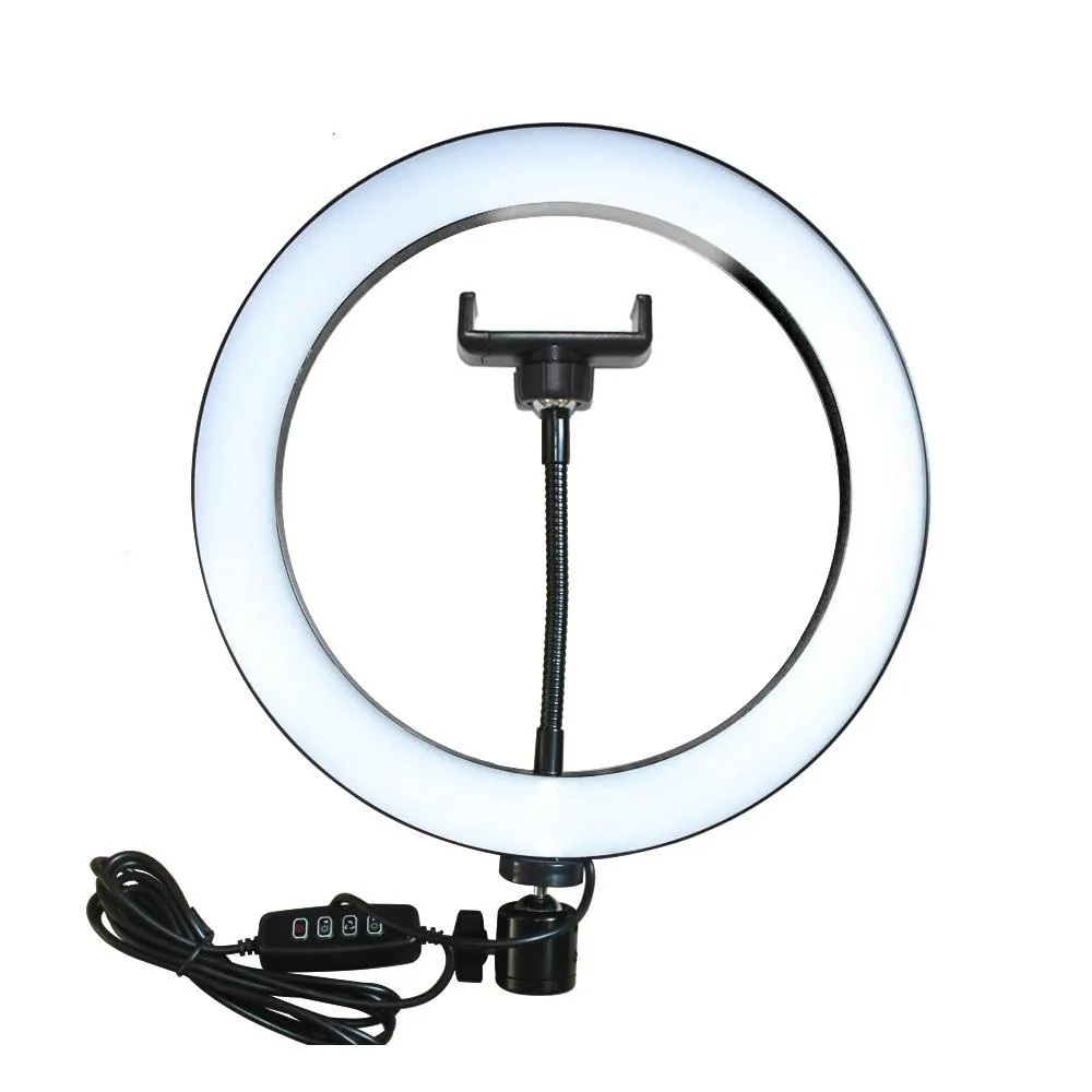 20CM LED STUDIO CAMERA RING LIGHT PHOTOGRAPHY (WITH HOLDER)