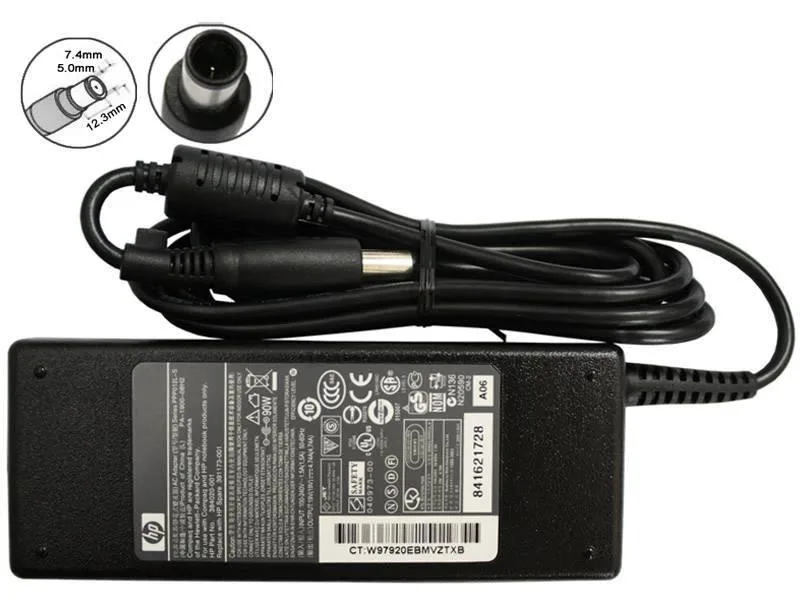Laptop Adapter HP 19V/4.74A 90W