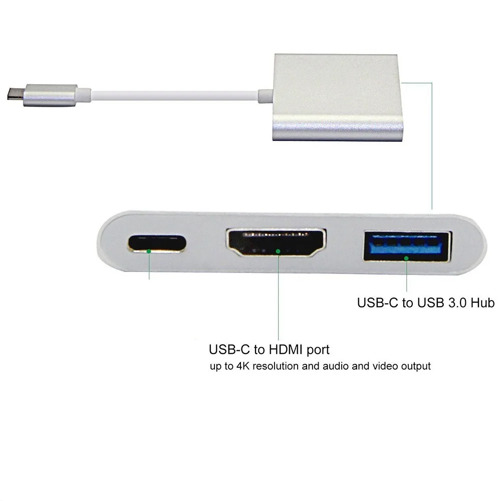 Type C 3.1 To OTG C HDMI USB3.0