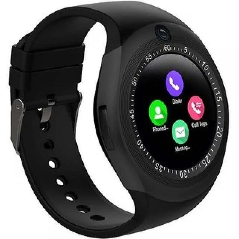 Smart Watch Y1S With GSM Slot For IOS And Android With Camera
