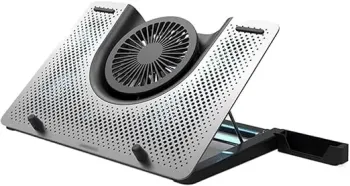 Cooling Pad Notebook Cooler with Quiet Fan USB Port Pad Screen Gaming Laptop