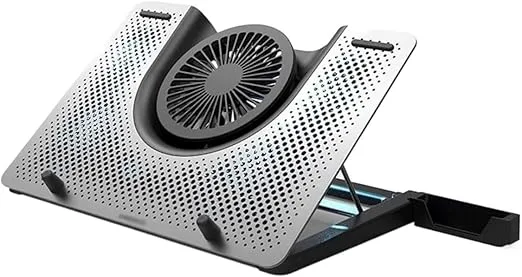 Cooling Pad Notebook Cooler with Quiet Fan USB Port Pad Screen Gaming Laptop