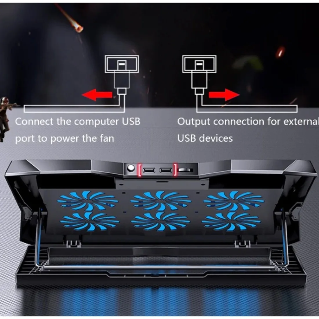 Laptop Cooling Pad Q3 - Image 2