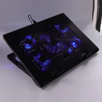 Silent Laptop Cooling Stand 5 fans