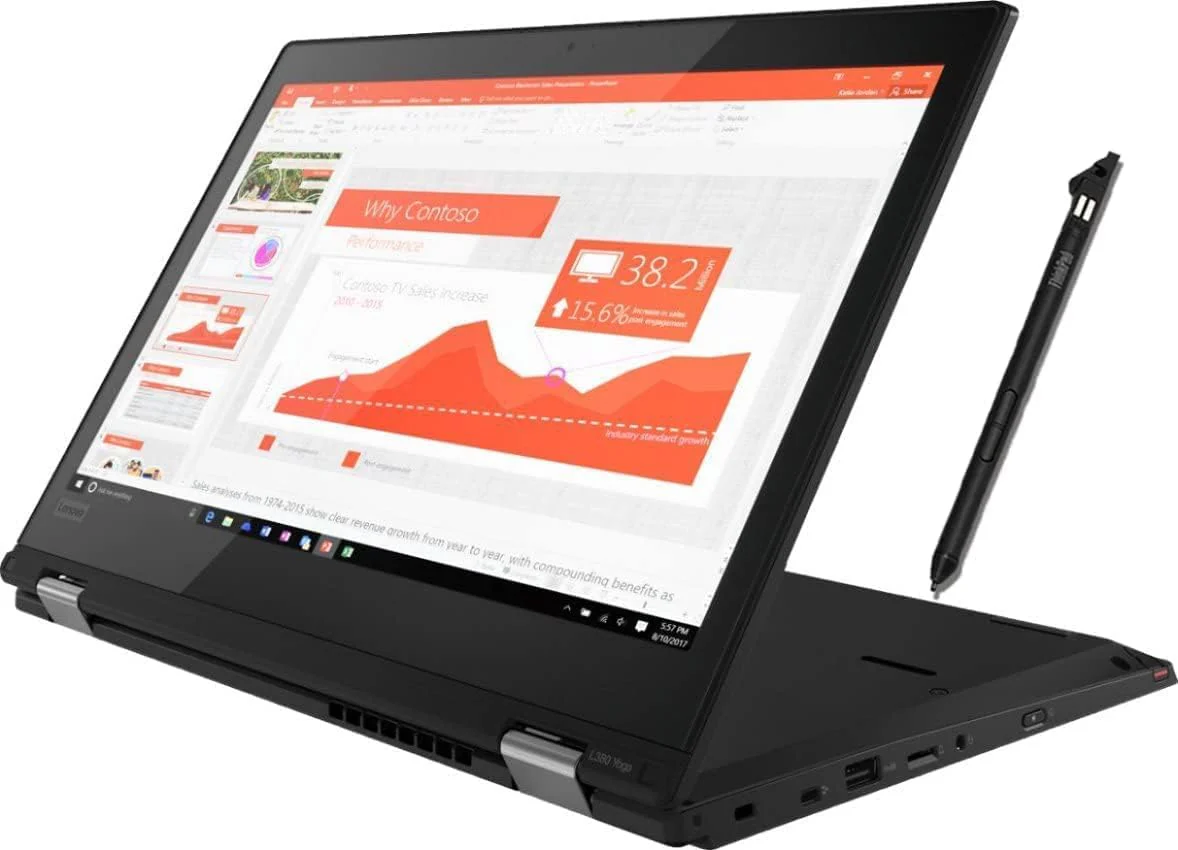 Lenovo Yoga Thinkpad L380 Core i5 8th Gen Ram 8GB SSD 128GB 13.3" FHD X360 Touch LED