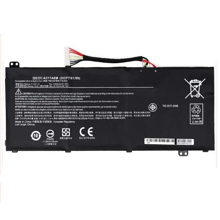 Acer Spin 3 SP314-41 AC17A8M 100% Laptop Battery