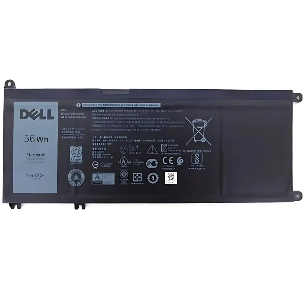 Dell Inspiron 15 7577 7588 17 7000 7773 7778 7779 7786 P30E 13 7353 G3 15 3579 G3 17 3779 G5 5587 G7 7588 Latitude 3480 3490 33YDH 56Wh 100% Original Laptop Battery