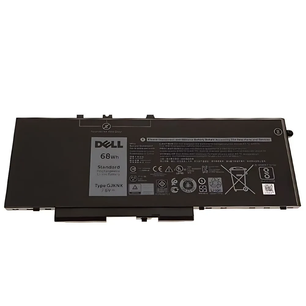 Dell Latitude 5280 GJKNX 5290 5480 5490 5491 5495 5580 5590 5591 Precision 3520 3530 68Wh 100% Original Laptop Battery