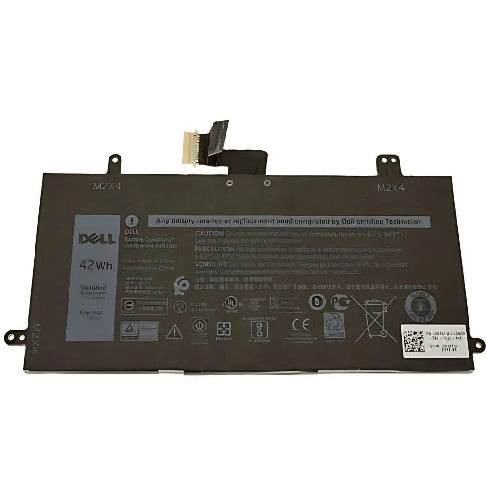Dell Latitude 5290 JOPGR 2-IN-1 5285 12-5285 J0PGR T17G 0J0PGR 0X16TW X16TW T17G001 T17G002 1WND8 42Wh 100% Original Laptop Battery