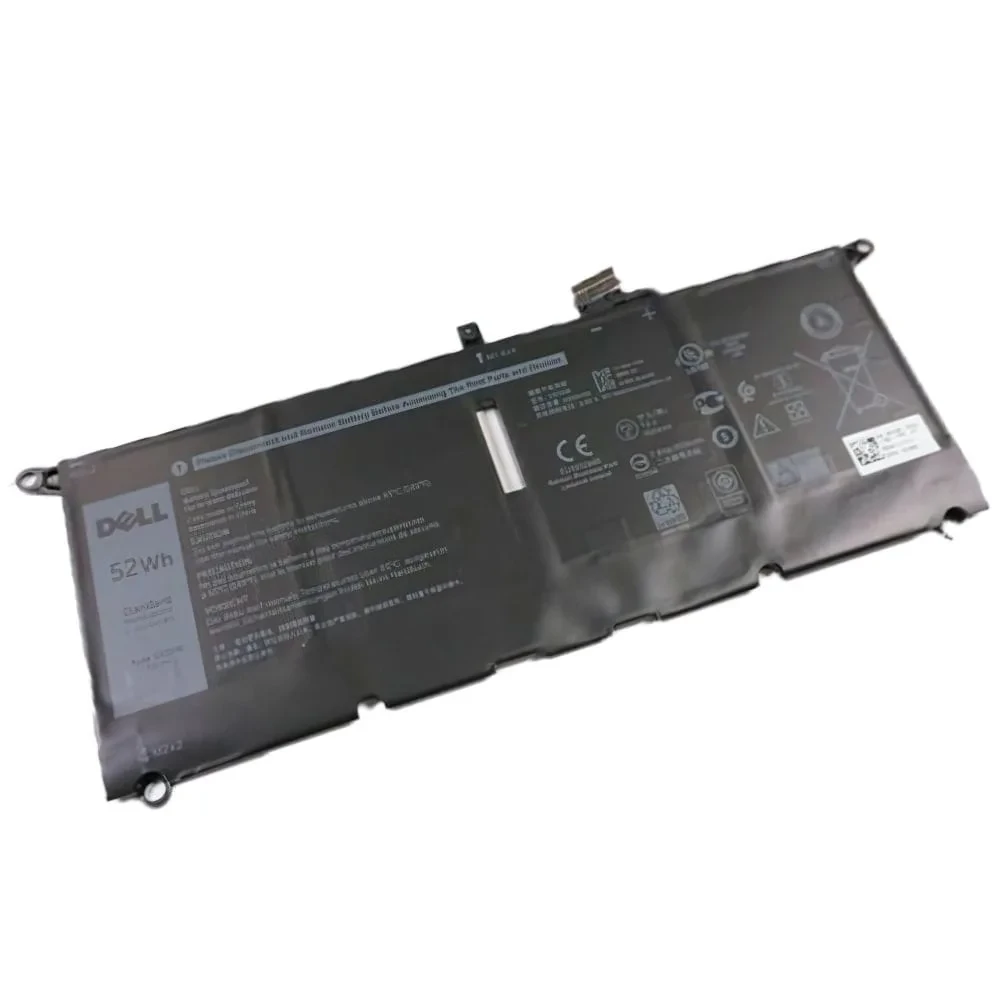 Dell XPS 13-9305 DXGH8 9370 9380 Inspiron 5390 5391 Latitude 3301 Vostro 5390 5391 H754V HK6N5 P114G001 P82G002 52Wh 100% Original Laptop Battery