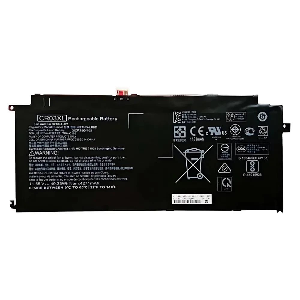 HP Envy X2 12-E X2 12-G CR03XL 3GB60EA 924961-855 49.33Wh 100% Original Laptop Battery