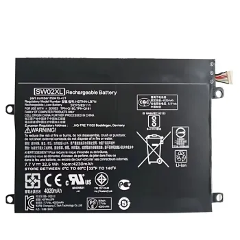HP Notebook X2 10-P001NP SW02XL HSTNN-LB7N 889517-855 32.5Wh 100% Original Laptop Battery