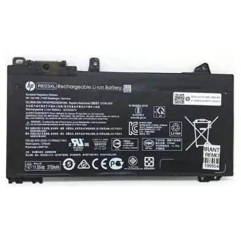 HP ProBook 430 G6 RE03XL 445 G6 440 G6 450 G6 455G6 445R G6 455RG6 Zhan 66 Pro 14 G2 14 G3 15 G2 45Wh 100% Original Laptop Battery