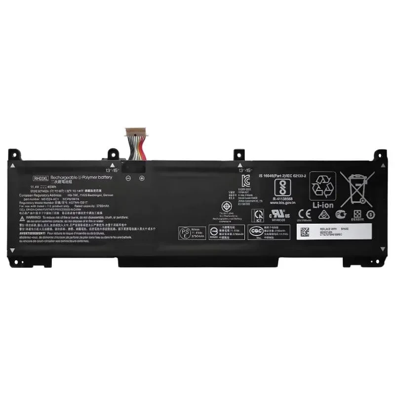 HP ProBook 450 G8 440 G8 430 G8 650 G8 640 G8 630 G8 RH03XL 100% Original Laptop Battery