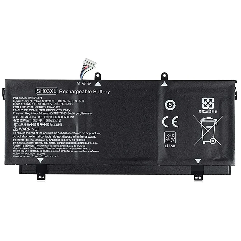 HP Spectre X360 13W 13-W017TU X360 13-AC000NF SH03XL 859356-855 100% Original Laptop Battery