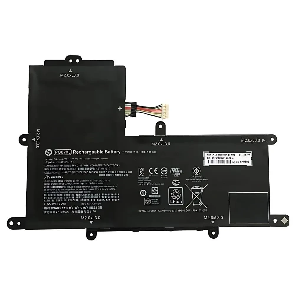 HP Stream 11-AH117WM PO02XL 823908-1C1 823908-2C1 HSTNN-IB7G 100% Original Laptop Battery