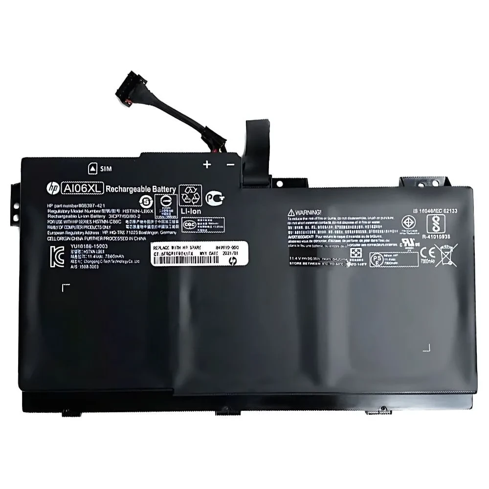 HP ZBook 17 G3 AI06XL HSTNN-C86C 808451-001 96Wh 100% Original Laptop Battery