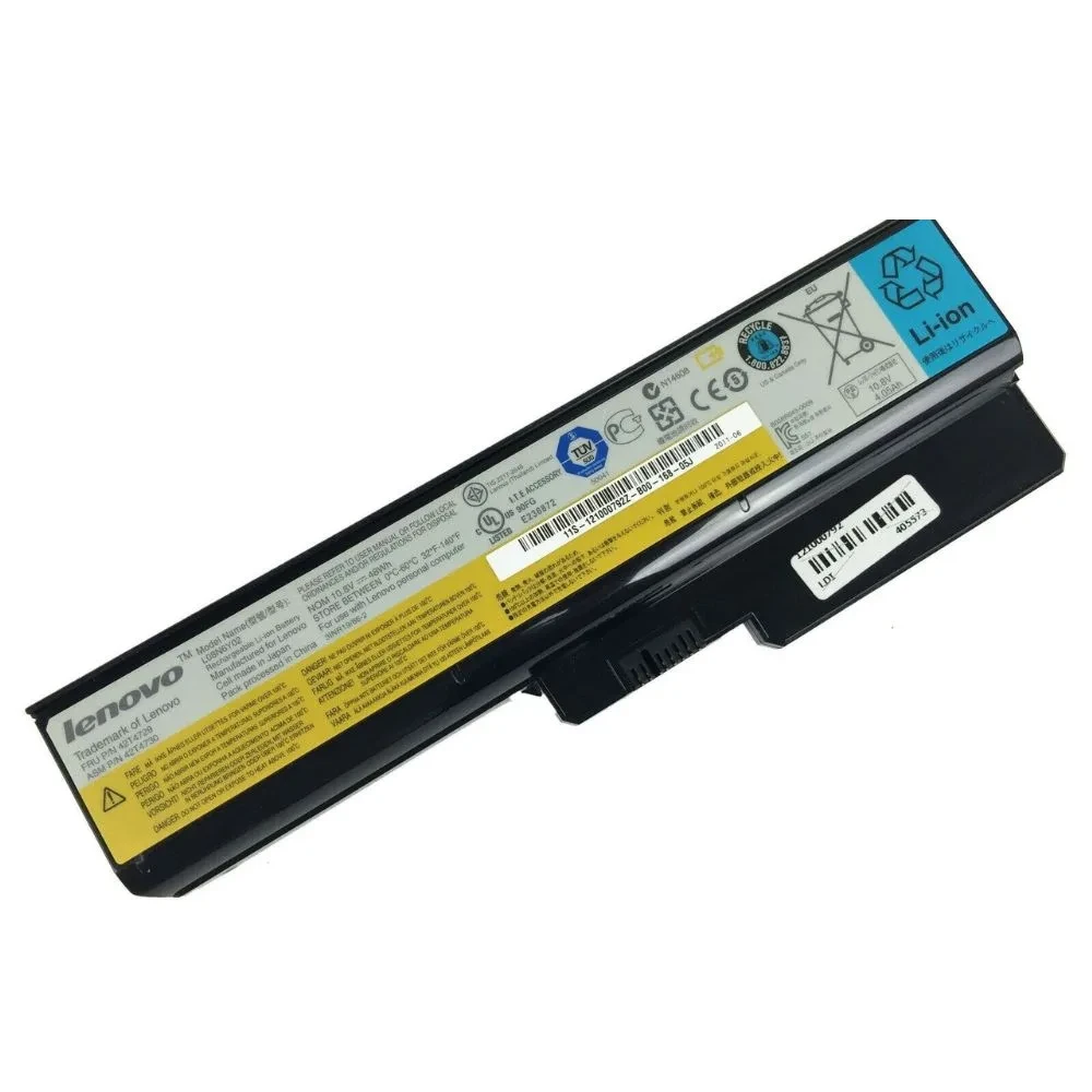 Lenovo IdeaPad 3000 B460 B550 G430 G450 G455 G530 G550 G555 N500, Ideapad B460 G430 V460 Z360 Notebook 6 Cell Laptop Battery