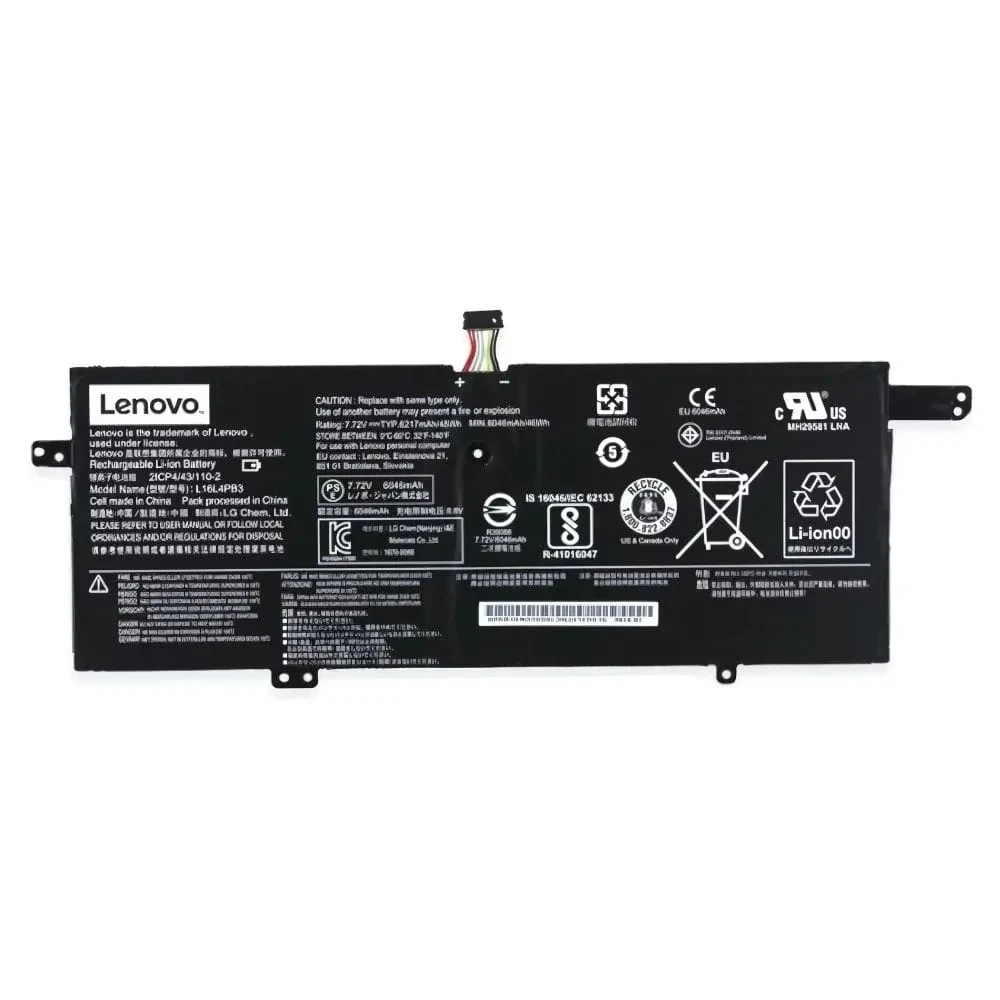 Lenovo IdeaPad 720S-13 L16C4PB3 L16L4PB3 L16M4PB3 100% Original Laptop Battery