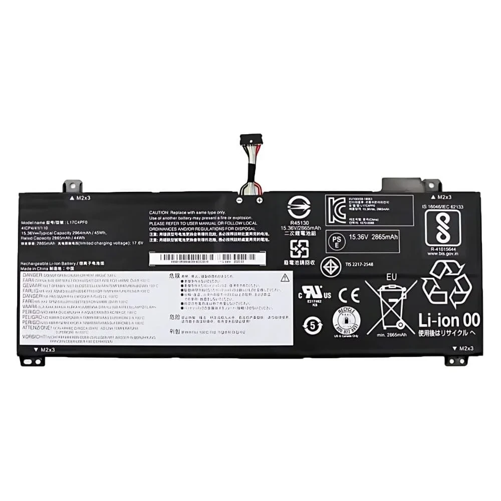 Lenovo IdeaPad S530-13IWL L17M4PF0 L17C4PF0 5B10R38649 45Wh 100% Original Laptop Battery