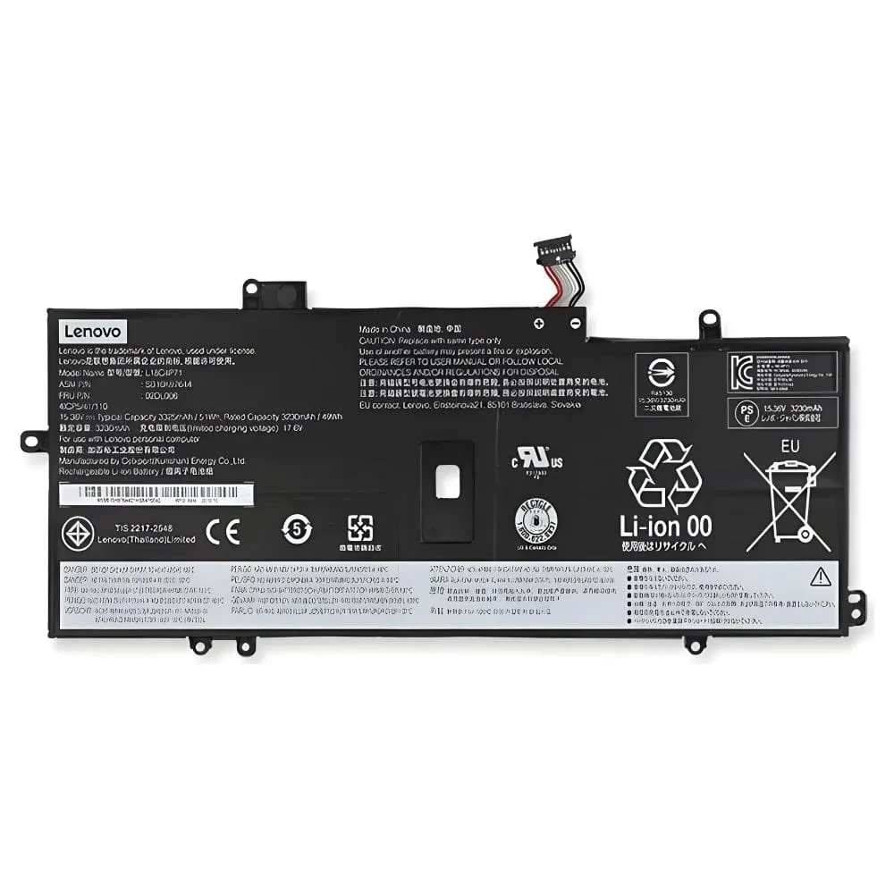 Lenovo ThinkPad X1 Carbon 7th Generation SB10K97642 L18C4P71 51Wh 100% Original Laptop Battery