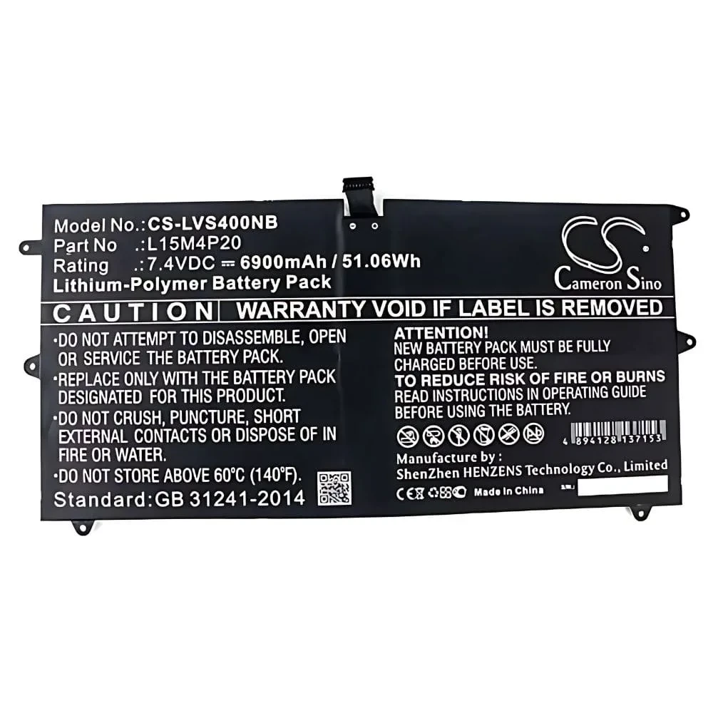 Lenovo Yoga 4S Yoga 900S-12ISK L15M4P20 53Wh 7.7V 100% Original Laptop Battery
