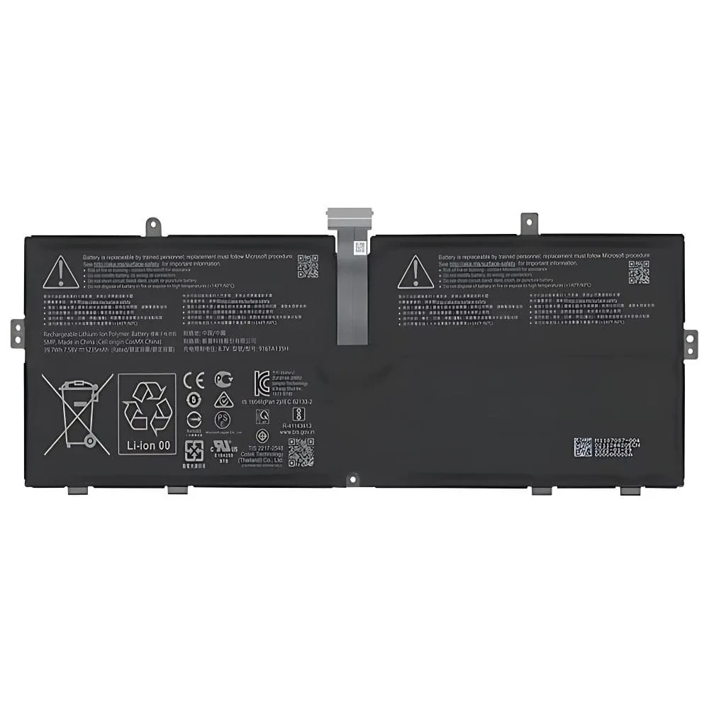 Microsoft Surface Laptop Go 2 1943 39.7Wh 100% Original Tablet Battery