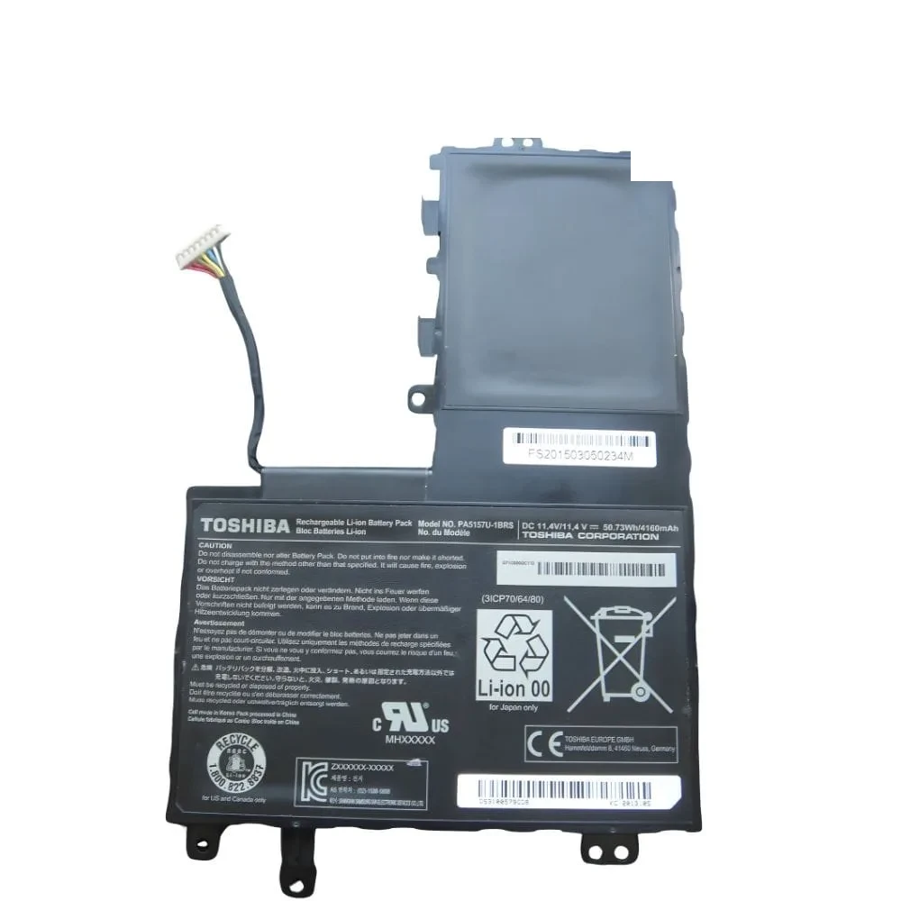 Toshiba Satellite L50-A-1EH S55t P55 L55T PA5157-1BRS 100% Original Laptop Battery